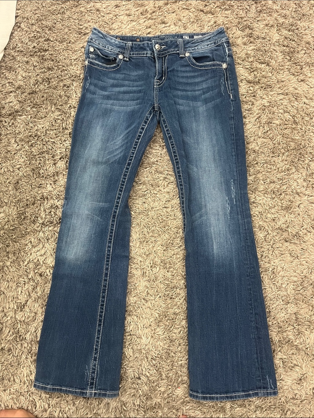 Miss Me Medium Blue Flare Jeans